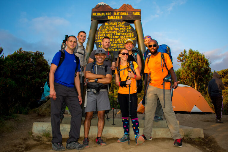 Special Events Machame Camp on Mt. Kilimanjaro.